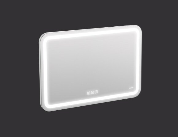 Зеркало DESIGN PRO bluetooth с подсветкой, прямоугольное, Cersanit Led, арт. KN-LU-LED051*80-p-Os