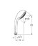 Ручной душ (хром) GROHE Relexa арт. 2879300E