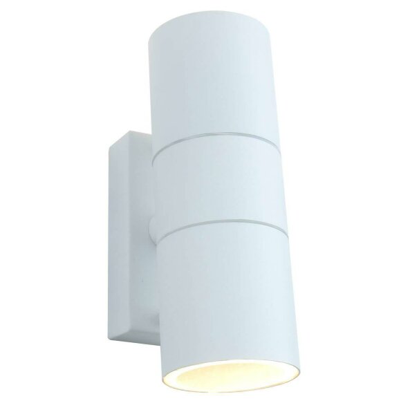 Уличный настенный светильник Sonaglo, вид современный Sonaglio White Arte Lamp цвет:  белый - A3302AL-2WH