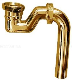 Сифон для ванны BelBagno BB567-01-TI-ORO цвет: золото