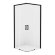 Душевое ограждение 80x70x200 Prime black New Trendy черный арт. D-0312A/D-0351A