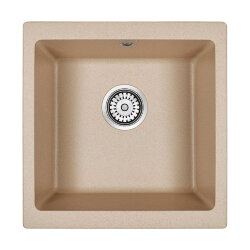 Кухонная мойка из кварца Brilon Paulmark 445х460, подст. мон. PM104546-QU цвет: кварц