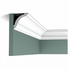 Карниз гибкий из полиуретана CX100F Orac Axxent Бельгия цвет: Белый