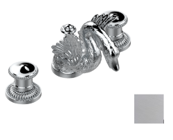 Смеситель для раковины на три отверстия устанавливаемый на борту с донным клапаном, THG Cygne, матовый хром (C02) - G31-151 Смеситель для раковины на три отверстия устанавливаемый на борту с донным клапаном, THG Cygne, матовый хром (C02) - G31-151