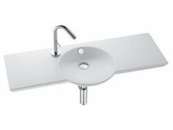 Полувстроенная раковина (100 х 41 см) FORMILIA SPHERIK JACOB DELAFON арт. E4505 Полувстроенная раковина (100 х 41 см) FORMILIA SPHERIK JACOB DELAFON арт. E4505