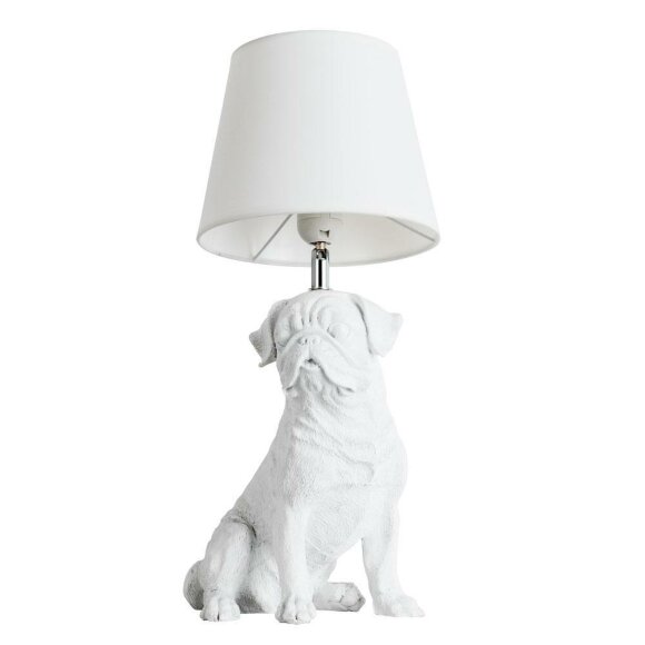 Настольная лампа, вид дизайнерский Bobby Arte Lamp цвет:  белый - A1512LT-1WH