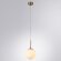 Подвесной светильник, вид современный Volare Arte Lamp цвет:  белый - A1565SP-1PB