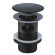 Донный клапан Push-up A080 c переливом WasserKRAFT цвет: Черный