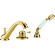 Смеситель на борт ванны на 3 отверстия CISAL Arcana Empress цвет: золото арт. EM00126024
