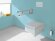 Keuco Складной поручень для туалета вылет 850 мм, Plan care, 34903 010838 цвет: хром, светло-серый