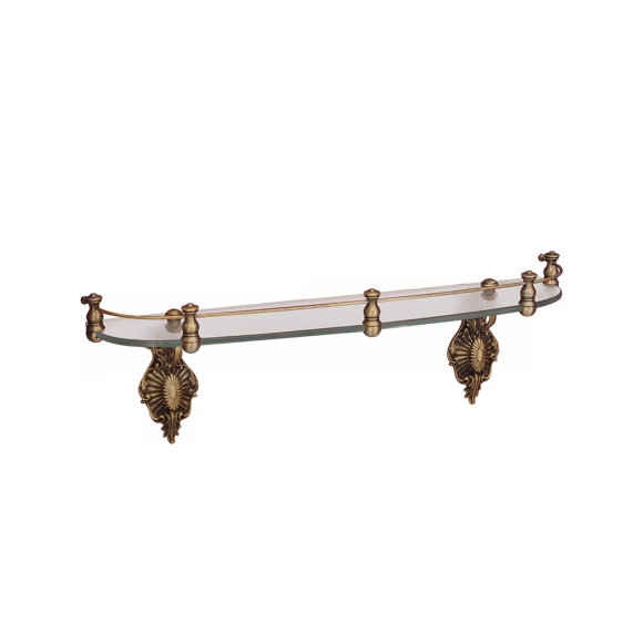 Полка c галереей, L59 см, Migliore Elisabetta, бронза арт. 17003