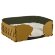 Лежанка Dog ADJ Италия, 35x20xH15 цвет: горчичный (оливковый) арт. 1550D.40/55