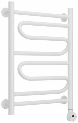 Электрический полотенцесушитель Формат 22 600х400 правый Стилье, 30522-6040 цвет: матовый белый Электрический полотенцесушитель Формат 22 600х400 правый Стилье, 30522-6040 цвет: матовый белый