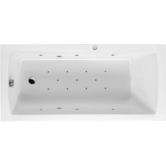 Акриловая ванна Aquaria 150x70 с гидромассажем Excellent, WAEX.AQU15.RELAX.CR