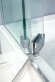 Душевой уголок SLIDER Хром Cezares - SLIDER-AH-1-100-70/80-GRIGIO-Cr