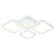 Потолочная светодиодная люстра Acrylica Original хай-тек FA9541, Ambrella light цвет: белый
