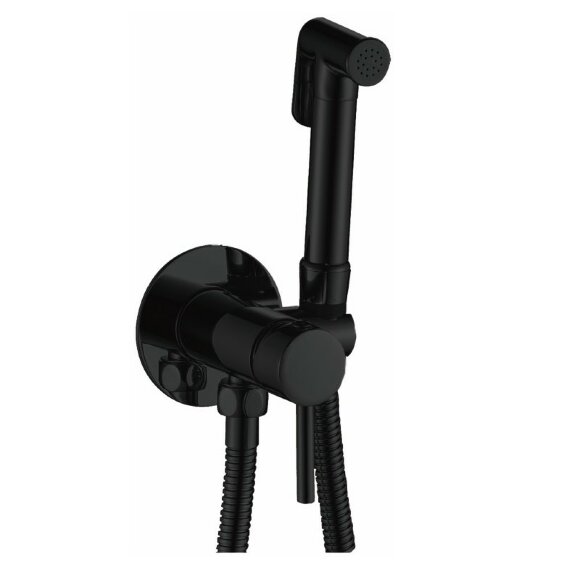 Гигиенический душ со смесителем черный, Haiba - HB5511-7