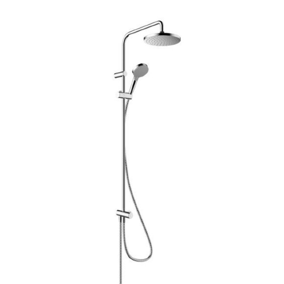 Hansgrohe душевая система Reno с переключателем потоков, Vernis Blend, глянцевый хром арт. 26272000