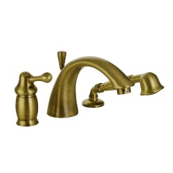 Смеситель на борт ванны моноком., на 3 отв., Migliore Maya, бронза арт. 18914