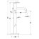 Смеситель для ванны напольный DURAVIT C.1 - C15250000010