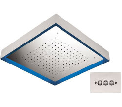 Верхний душ 510*570 мм Remer 357LS57, цвет: хром