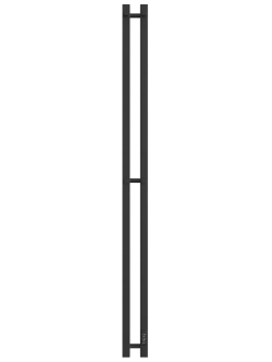 Полотенцесушитель X-2 plaza neo 160/8 электрический Двин, чёрный матовый арт. 4657801241154 Полотенцесушитель X-2 plaza neo 160/8 электрический Двин, чёрный матовый арт. 4657801241154