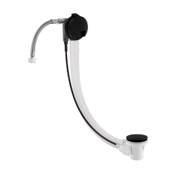 Сифон-водослив Noken и автоматический водослив с наливом, черный матовый - N710001619 Сифон-водослив Noken и автоматический водослив с наливом, черный матовый - N710001619