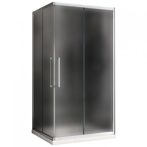 Душевой уголок Schwarzer Diamant 1200x900мм, Хром, ABBER арт. AG02129MH