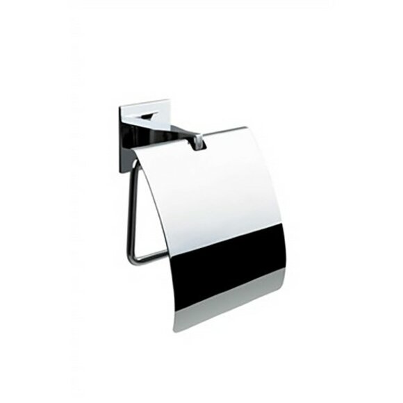 Держатель туалетной бумаги с крышкой, хром Forever Colombo Design арт. В2991