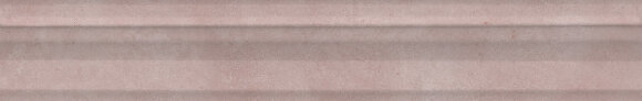 BLC020R Керамический бордюр 30x5 Багет Марсо розовый матовый обрезной в Москве
