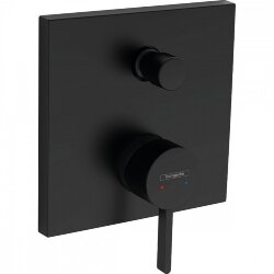 Смеситель для душа, встраиваемый Hansgrohe Finoris 76415670 цвет: черный матовый