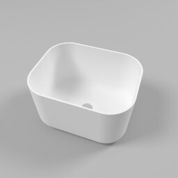 Раковина 50х40 Whitecross Lazurit 0713.050040.200 цвет: белый мат