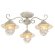 Потолочная люстра, вид морской 6 White Arte Lamp цвет:  белый - A4579PL-3WG