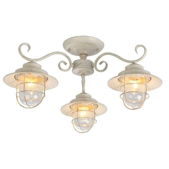 Потолочная люстра, вид морской 6 White Arte Lamp цвет:  белый - A4579PL-3WG