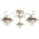 Потолочная люстра, вид морской 6 White Arte Lamp цвет:  белый - A4579PL-3WG