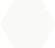 Керамическая плитка GOOD VIBES WHITE 15X15 (HEX.) CEVICA арт. CV63875