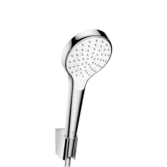 Hansgrohe душевой набор 110 с держателем и шлангом 160см, Croma Select S, матовый хром арт. 26410400